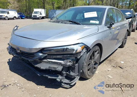 2023 Honda Civic Sport from USA, damaged, VIN 2HGFE2F52PH529208